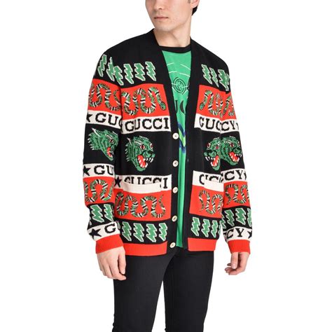 gucci long cardigan